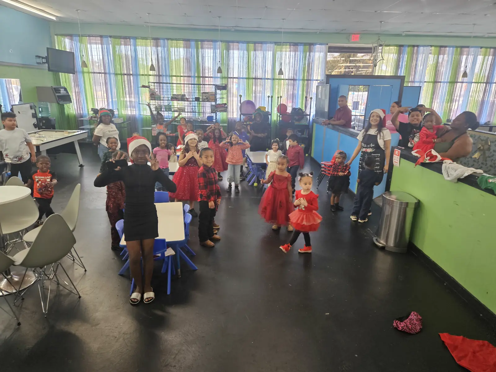 Children learning together at The Appleseed Learning Center in Pahokee, FL